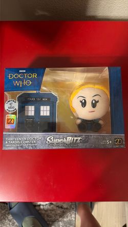 Doctor Who SuperBitz Thirteenth Doctor & TARDIS Coaster Set