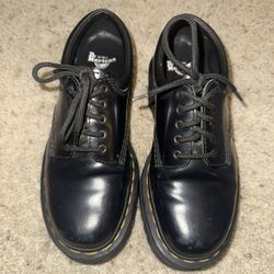 Black Platform Doc Martens