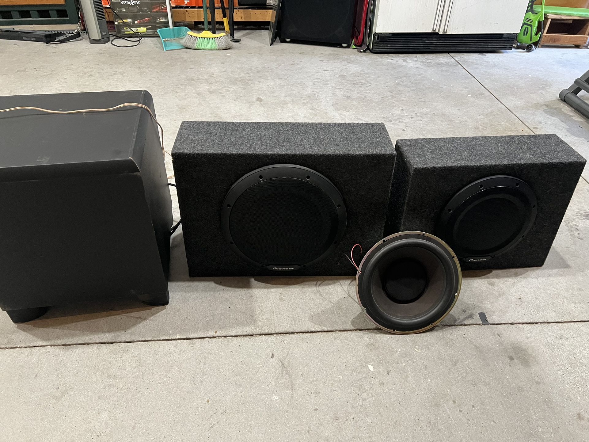 Pioneer Boom Box 2, Klipsch Bass Stereo Speaker , JVC Speaker