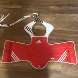 Adidas TKD Sparring Equipment (chest Sz3)