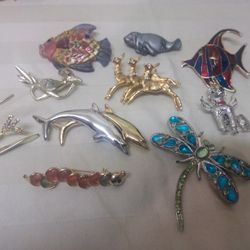 Animal Brooches