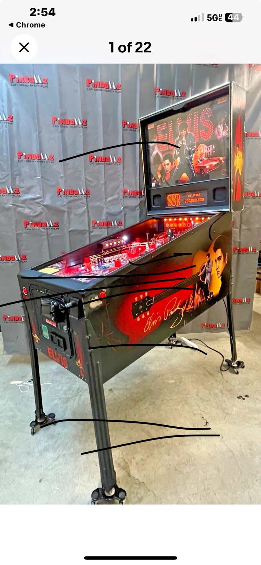 Elvis Presley Pinball Machine