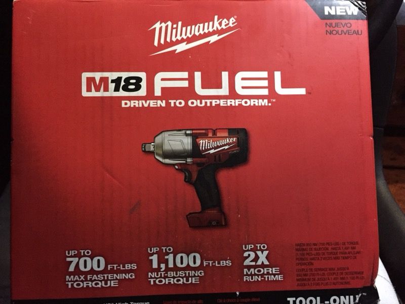 1/2” High Torque Impact Wrench 18V