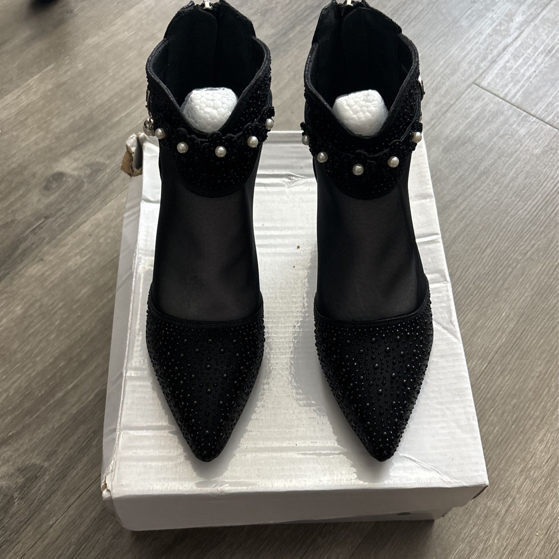 Black heels