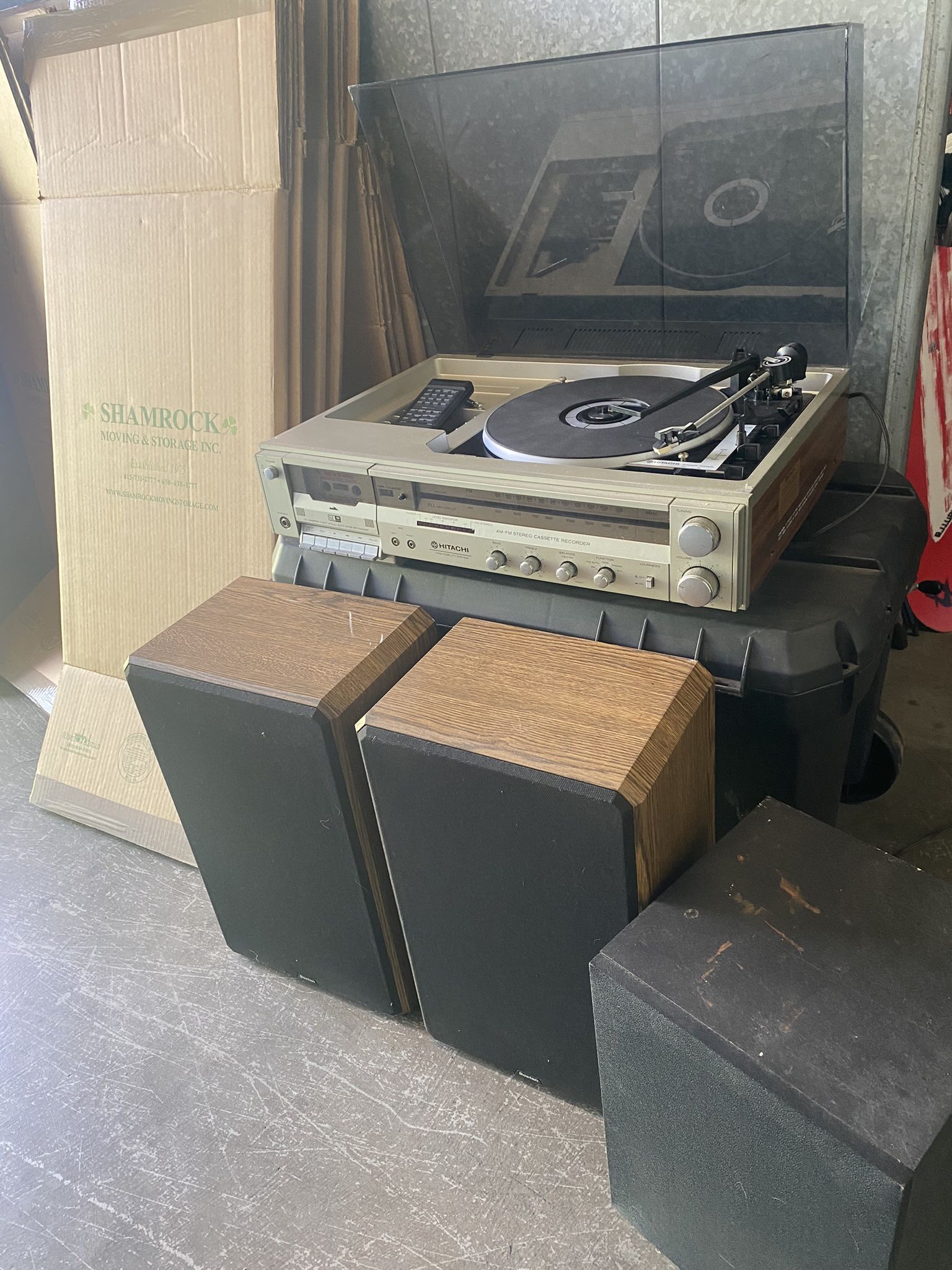 Hitachi Am-Fm Stereo Cassette Recorder