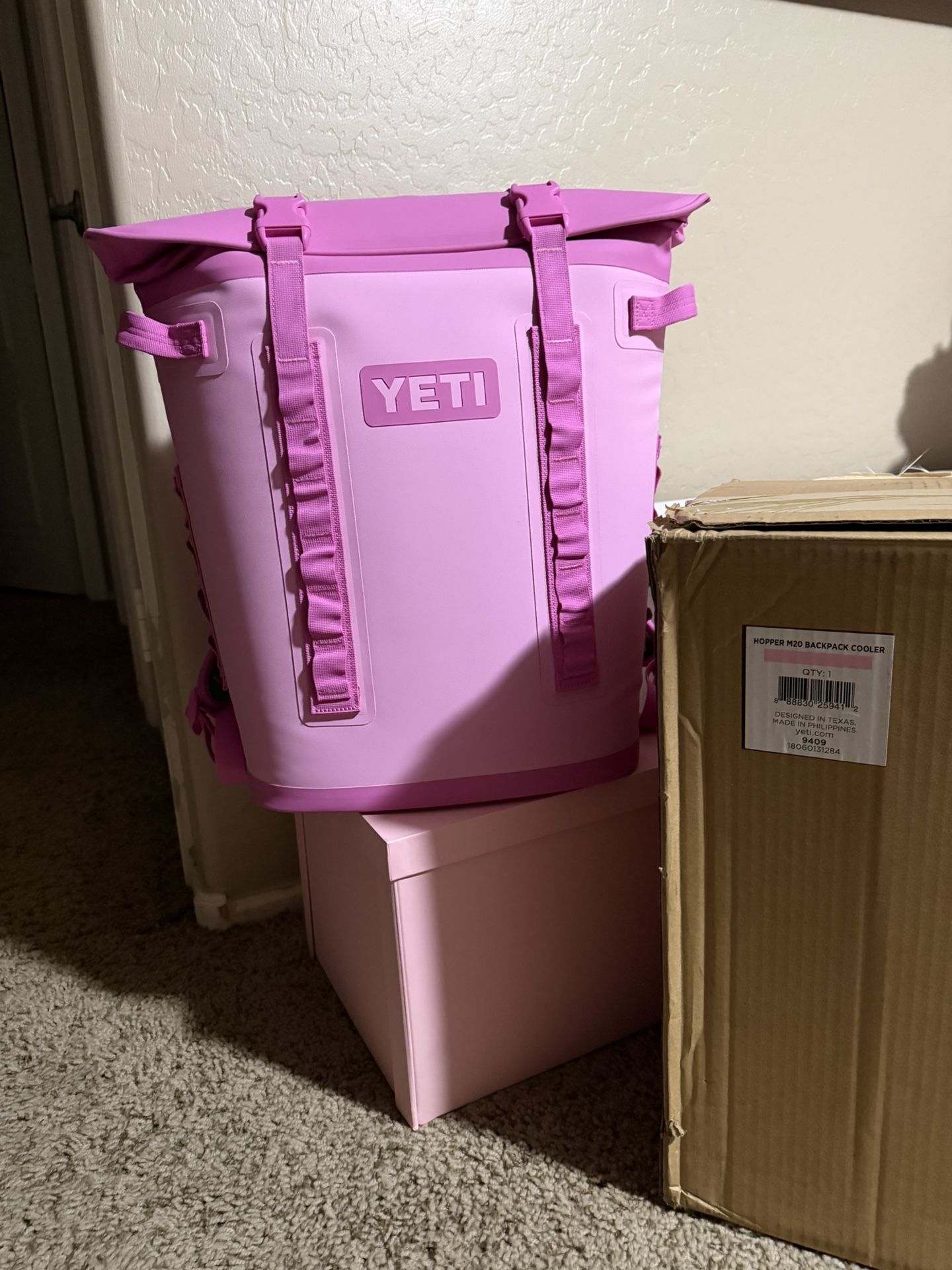 Yeti Hopper $400 OBO -  M20 Backpack Soft Cooler - Power Pink, Retired Color, New