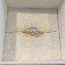 Gold Diamond Ring
