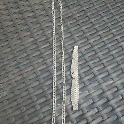 925 Necklace & Bracelet 