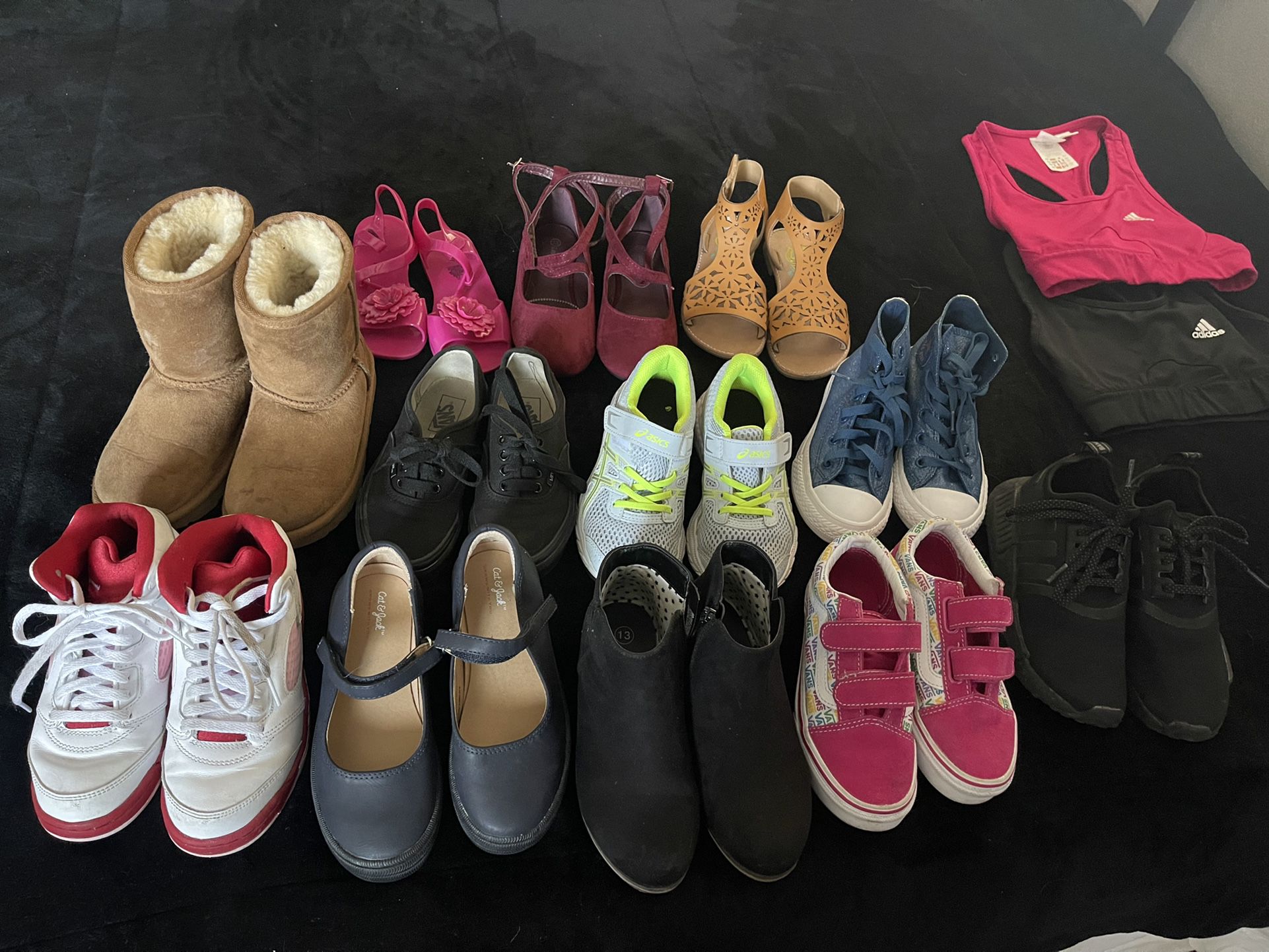Vans,Jordan,converse,Ugg’s,adidas NMD ,shoes,sandals,boots 