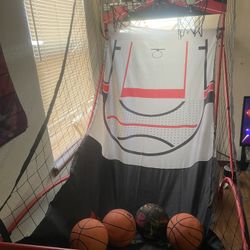 Double Basketball Hoop 