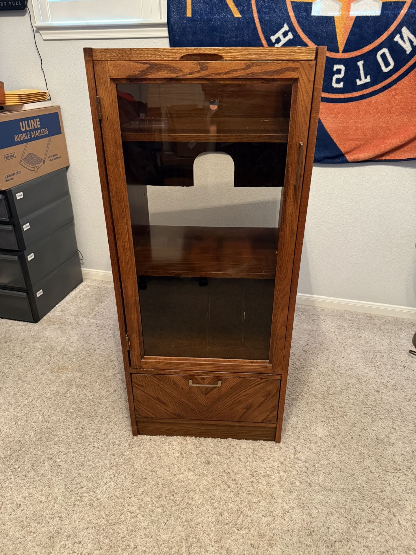 Antique Record Cabinet