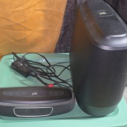 Polk Audio Surround sound System w Remote 