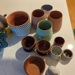 Assorted Plant Pots