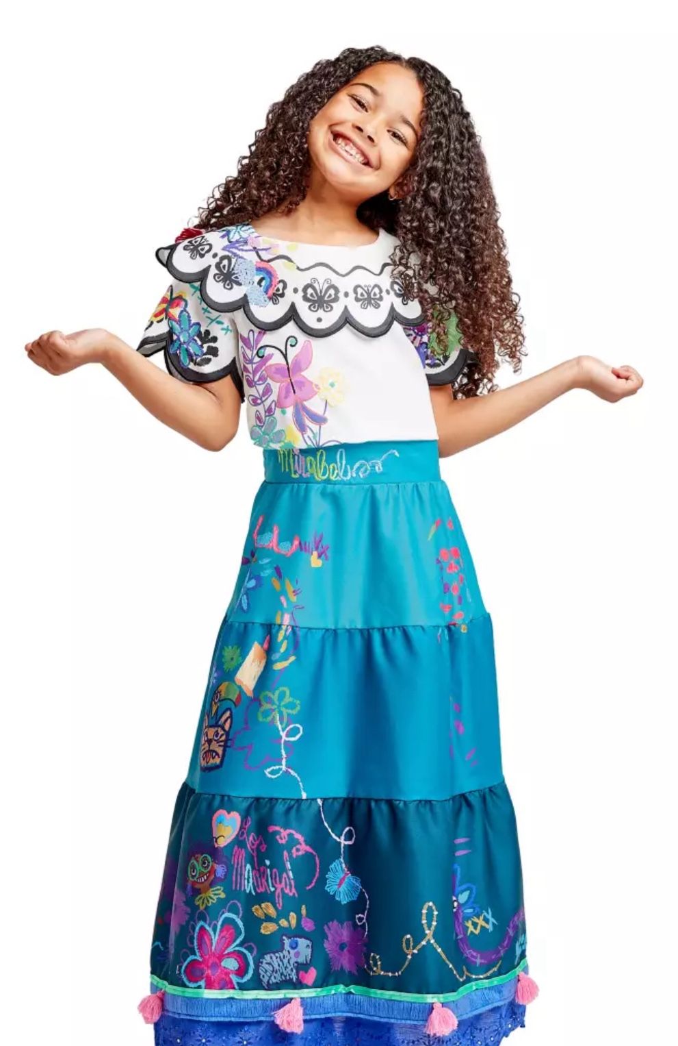 Disney Mirabel Costume for Kids – Encanto Size 7/8