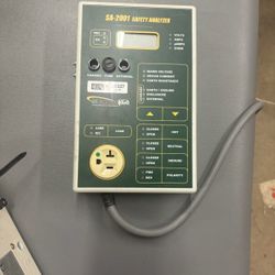 Biomedical model SA-2001 is a microprocessor-based Electrical Safety Analyzer