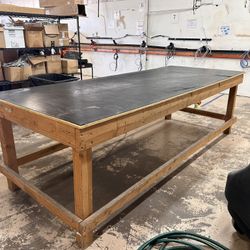 Wooden Workbench 