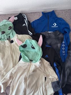 Kids Clothing Bundle – Star Wars, Adidas, Converse,and Tek Gear Brands