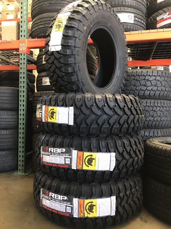RBP Tires! 285/70/17 brand new MT for Sale in West Covina, CA OfferUp