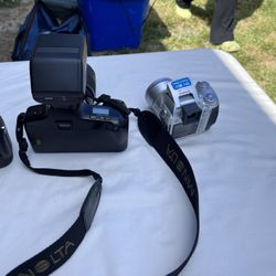 Assorted cameras