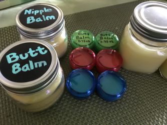 Organic nipple and diaper rash creams/balm
