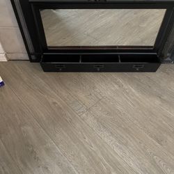 Wall Frame Shelf With Mirror 