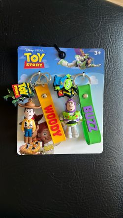 Disney Pixar Toy Story Woody And Buzz Key Chain 