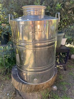 Stainless Steel Fusti Tank