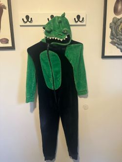 Dino Onesie Halloween Costume — Kids 5-7