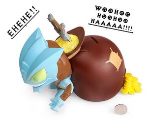 Diablo III Treasure Goblin Coin Bank ThinkGeek Figurine Toy — sound fx interactive toy gaming merch collectable