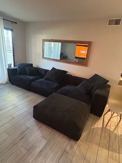 Couches and ottoman