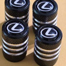 Lexus 4 Pack Valve Stem Cap Cover