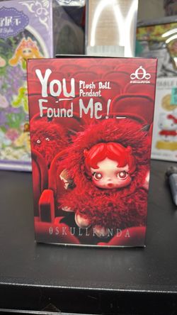 Darkness -confirmed -Skullpanda You Found Me Plush Doll Pendant