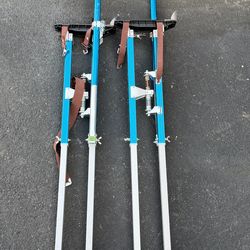 aluminum drywall stilts
