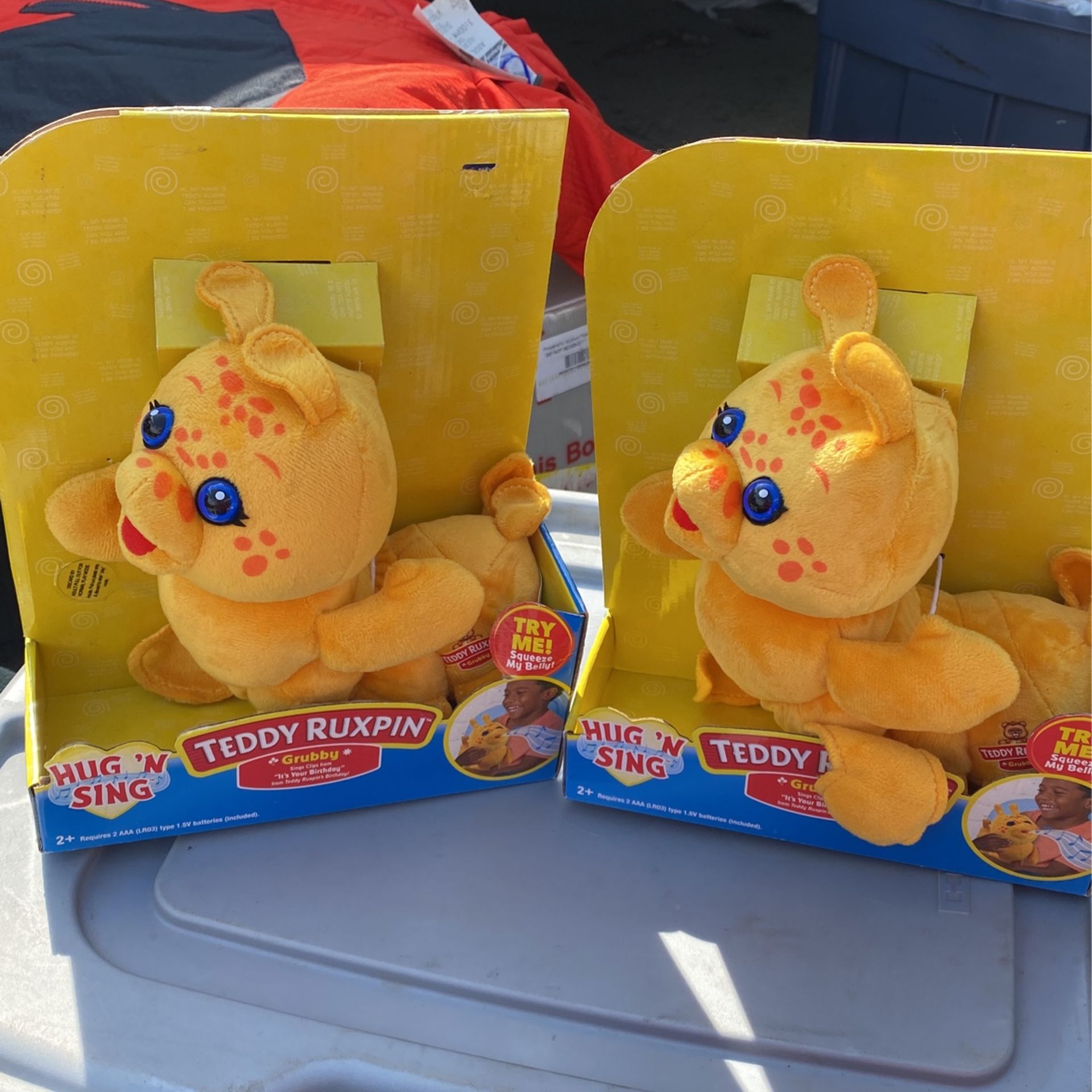 Teddy Ruxpin And Grubby