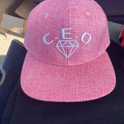 C.e.o Pink Trucker Hat 