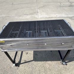 asador de gas propano 20 × 48 parrilla de barra gruesa 3/8