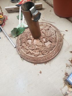 Heavy duty Metal umbrella holder