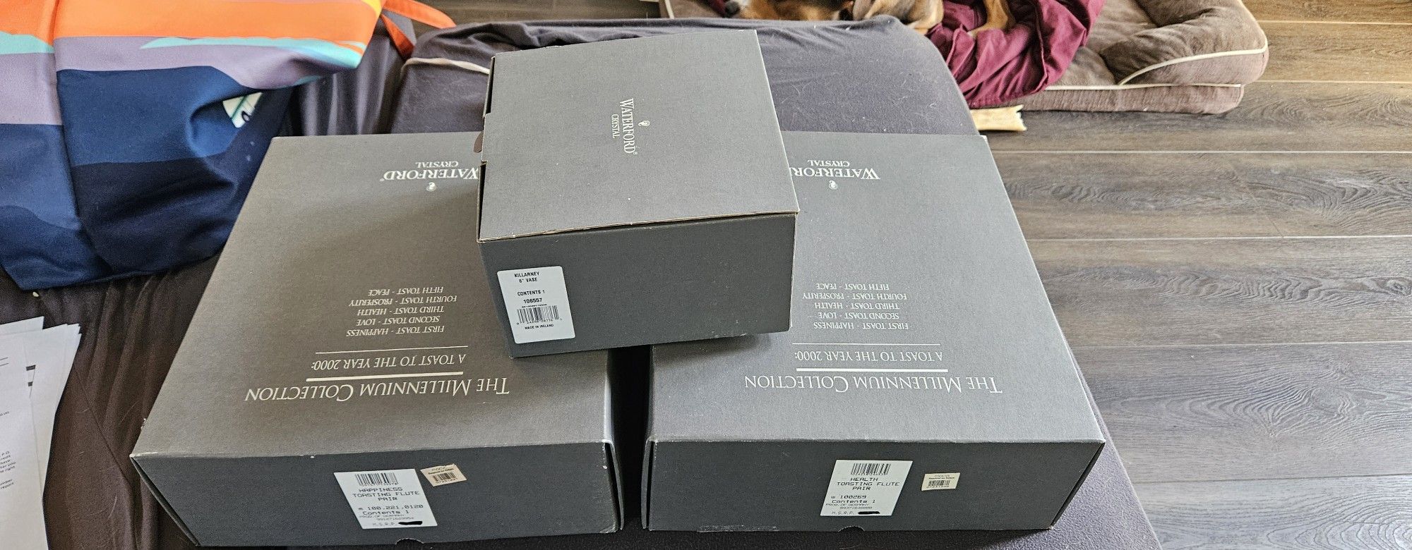 The Millennium Collecton Waterford Crystals