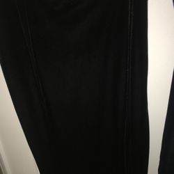 Black Velvet Long Skirt   Size 20. New 