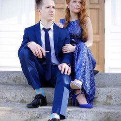 Blue Long Dress