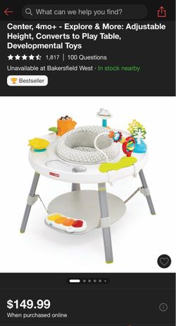 Skip hop baby activity center
