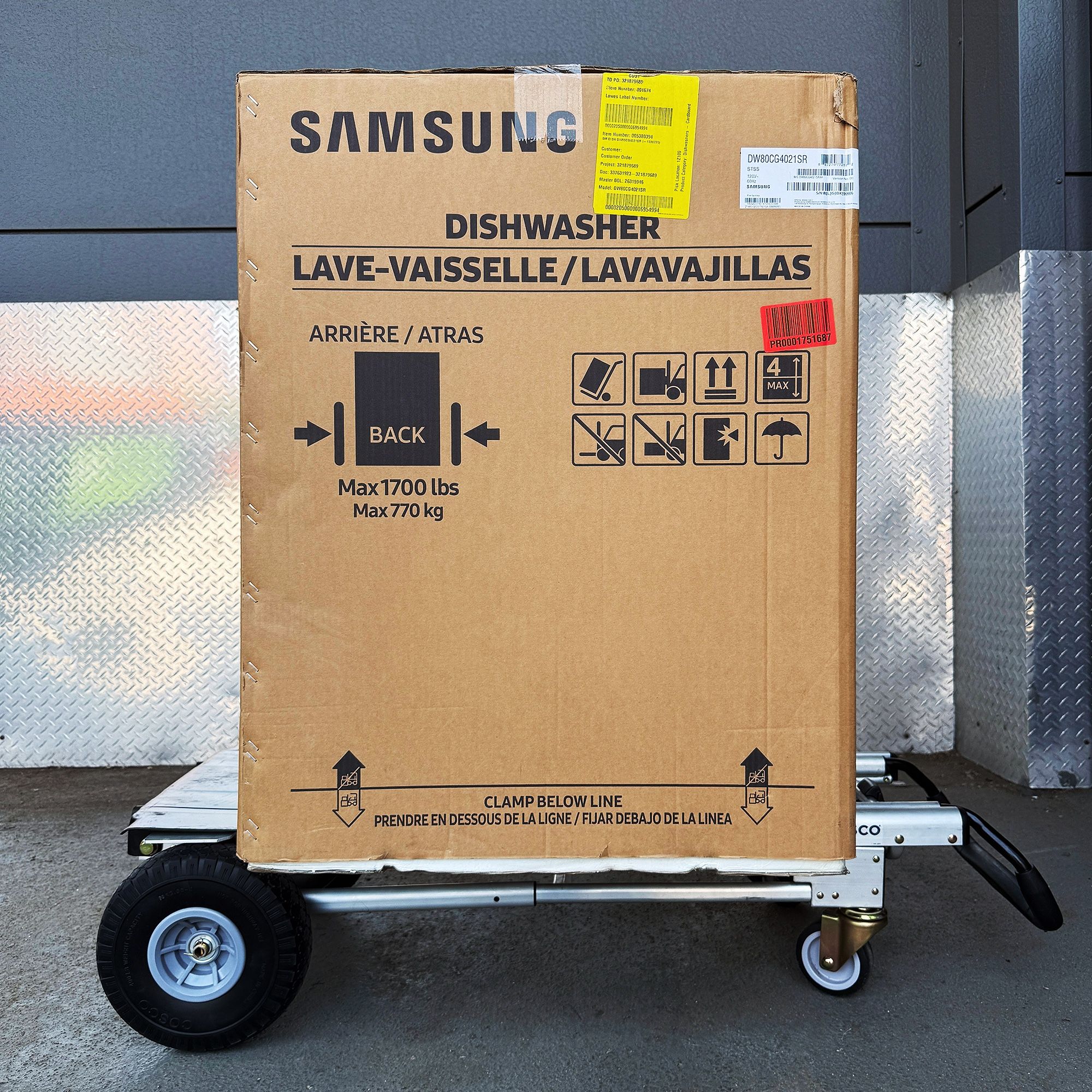 Samsung 24-in Top Control Built-in Dishwasher, Fingerprint Resistant Stainless Steel, ENERGY STAR
