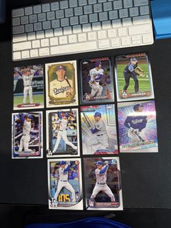 Freddie Freeman (10) Baseball Card Los Angeles Dodgers Assorted Lot