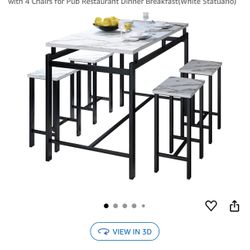 Dining Table Set For 4