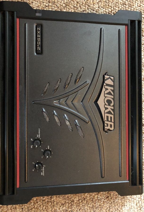 Kicker zx350.2 amp