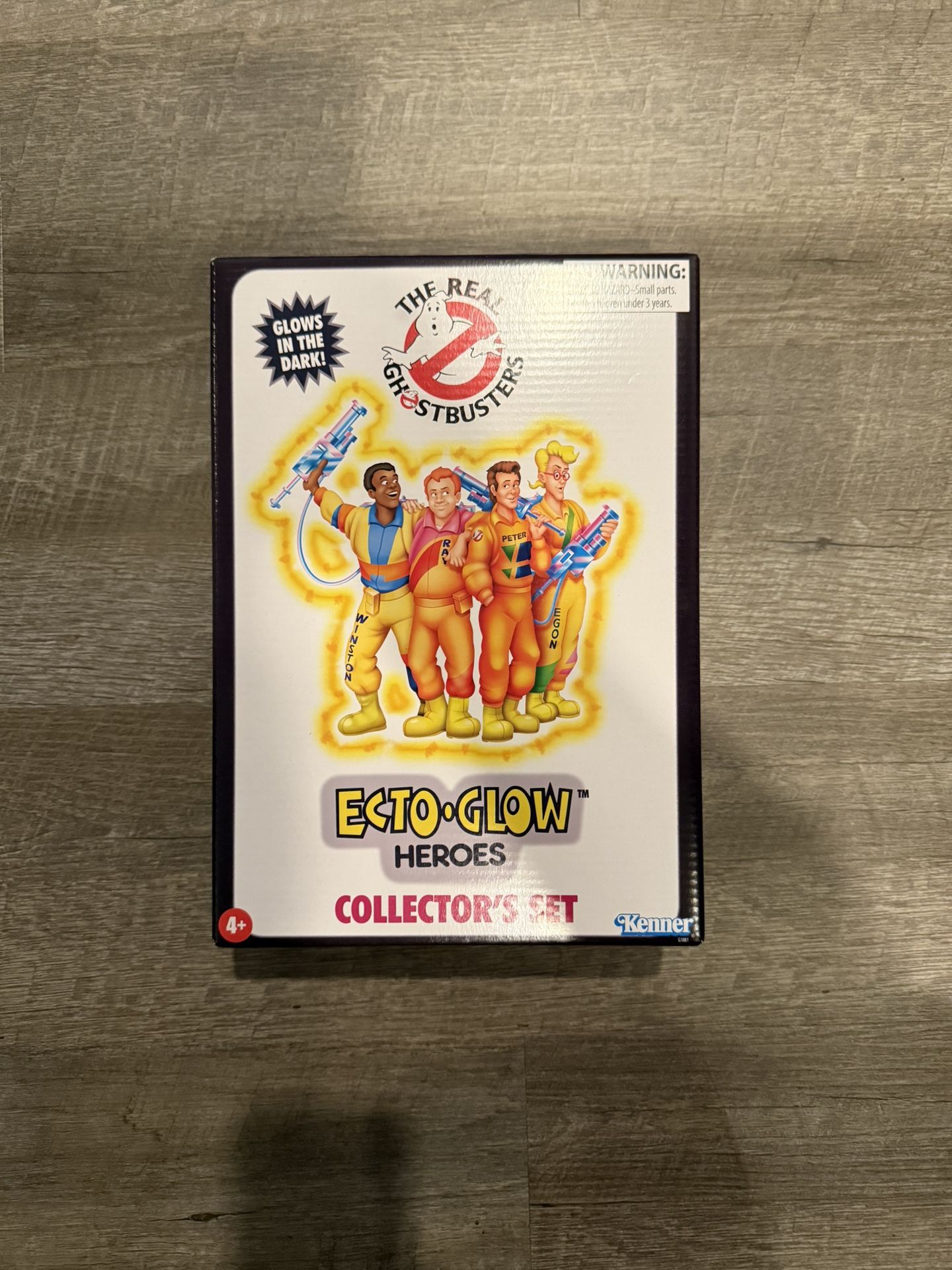 In Hand, Brand New, Never Opened 2025 SDCC Exclusive - Hasbro - The Real Ghostbusters - Ecto-Glow Heroes - 4 pack of Action Figures