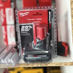 Milwaukee 5.0 high output battery 