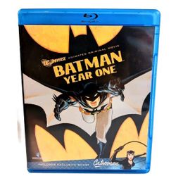 Batman: Year One Blu-ray + DVD + Digital   Animated 2-Disc Set 2011  DC Like New