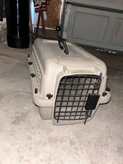 Plastic Pet Travel Carrier Crate