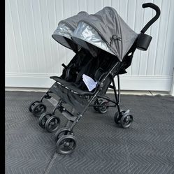 Stroller/ Jeep PowerGlyde Side By Side Stroller/ Baby/ Kids/ Travel/ Jeep/ Twins/ New